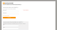 Desktop Screenshot of idhousse.com